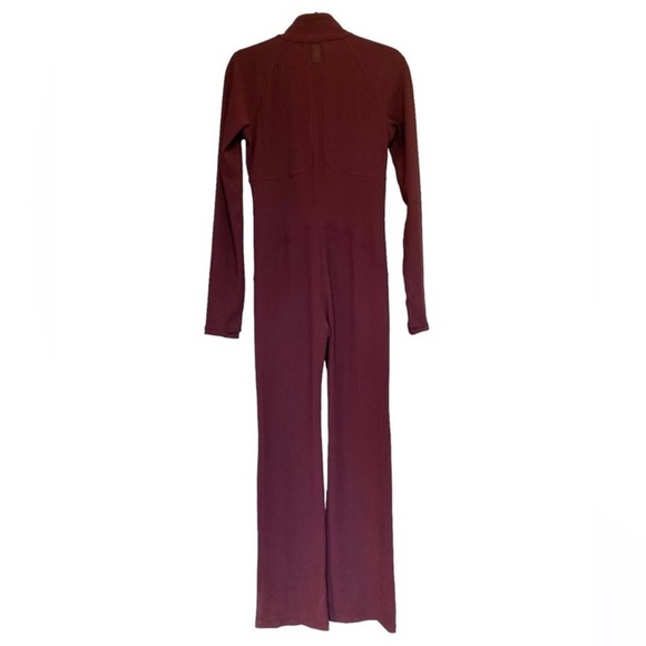 Athleta x Alicia Keys Maroon Red Goddess Bodysuit - Picture 6 of 15